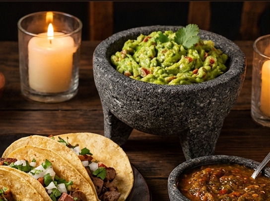 Proposed Lucy's Mexican Grill homepage on mobile